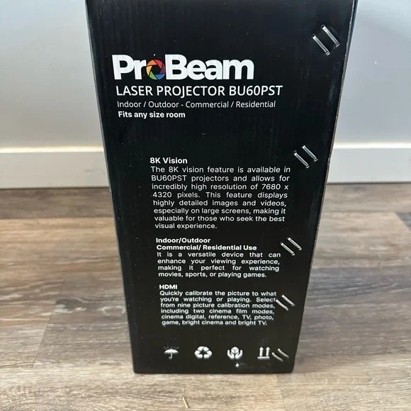 ProBeam Laser Projector BU60PST - Picture 4 of 5